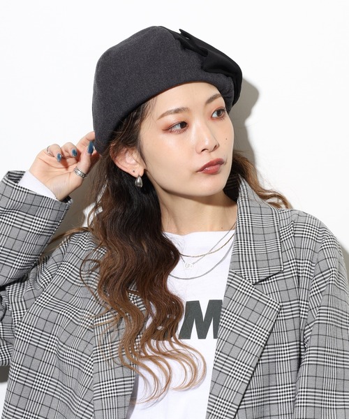 Sense of Grace（センスオブグレース） 帽子 ベレー帽 ビッグリボン