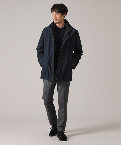 TAKEO KIKUCHI（タケオキクチ） ブルゾン アウター 「3WAY」ドビー