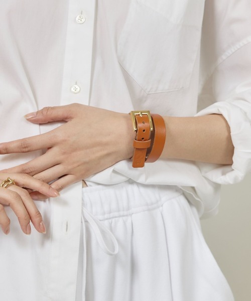 Curensology（カレンソロジー） ブレスレット /「CSG」レザー