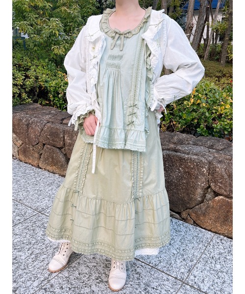 PINK HOUSE（ピンクハウス） ワンピース タブリエ付きワンピース