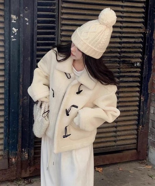 Girly Doll（ガーリードール） ダッフルコート コート ボアフリース