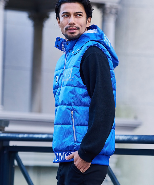 VIOLA ダウンベスト ベスト 「VIOLA rumore/ヴィオラ ルモーレ」フード