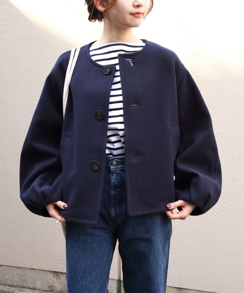 ORCIVAL（オーシバル） ブルゾン アウター ラウンドネックブルゾン