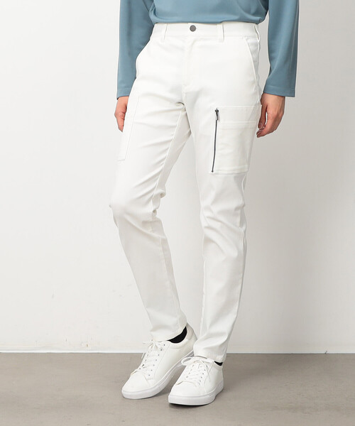 COMME CA ISM（コムサイズム） カーゴパンツ レーヨン ナイロン