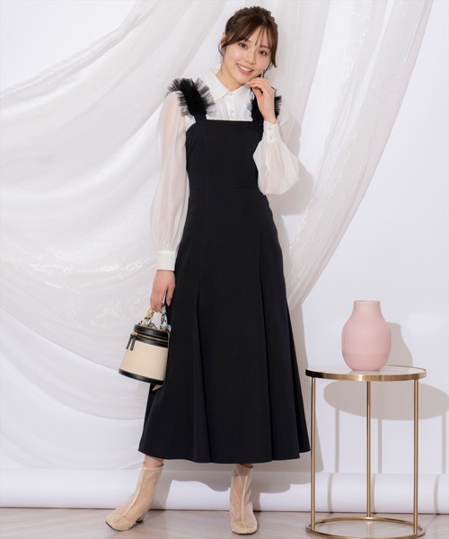 WILLSELECTION（ウィルセレクション） ワンピース チュールフリル