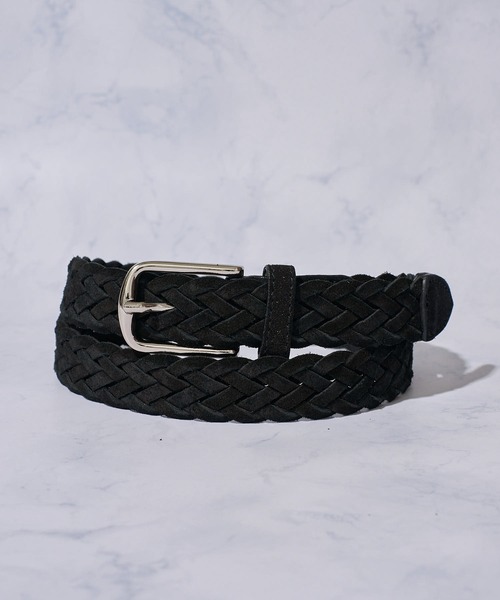 Saddler's（サドラーズ） ベルト スエードレザー メッシュベルト