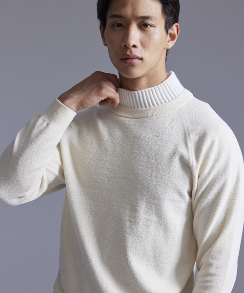 JUN&ROPE'（ジュンアンドロペ） セーター ニット 「NOIR」フェイク