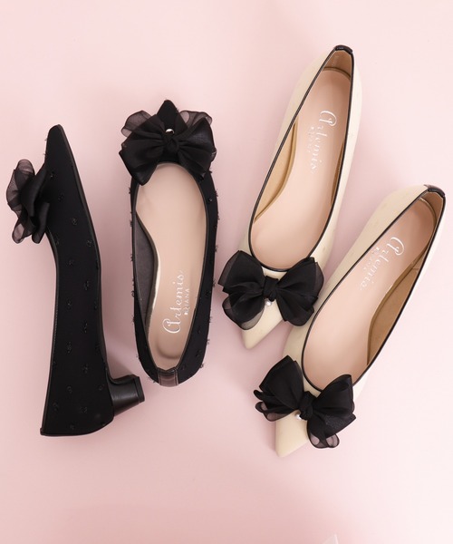 artemis by DIANA（アルテミス by ダイアナ） パンプス ビッグリボン