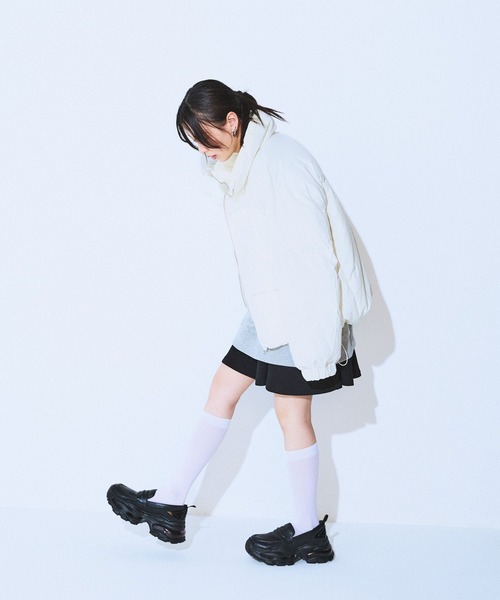 JEANASIS（ジーナシス） ブルゾン アウター リバーシブルボリューム