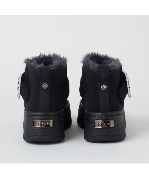 diana（プラスダイアナ） ブーツ 「軽量」厚底エコファーブーツ