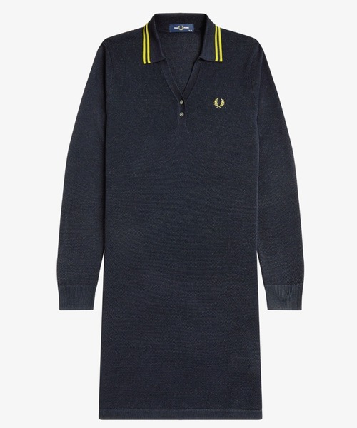 FRED PERRY（フレッドペリー） ワンピース Textured Metallic Knit