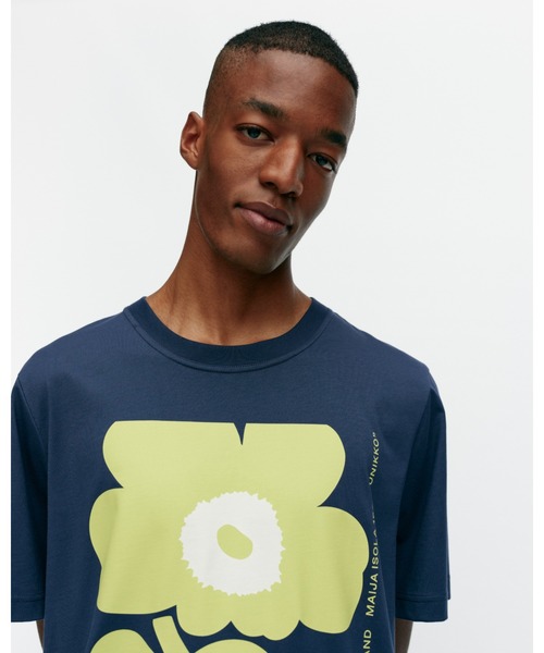 marimekko（マリメッコ） tシャツ 「kioski」Unikko / Embla Placement