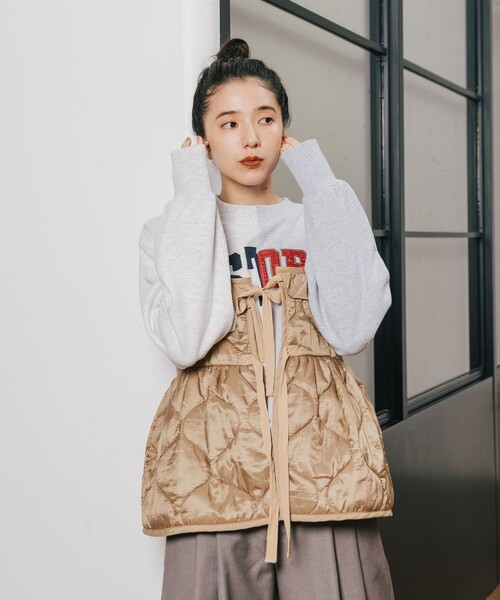 FREAK'S STORE（フリークスストア） キャミソール ヴィンテージ キルト