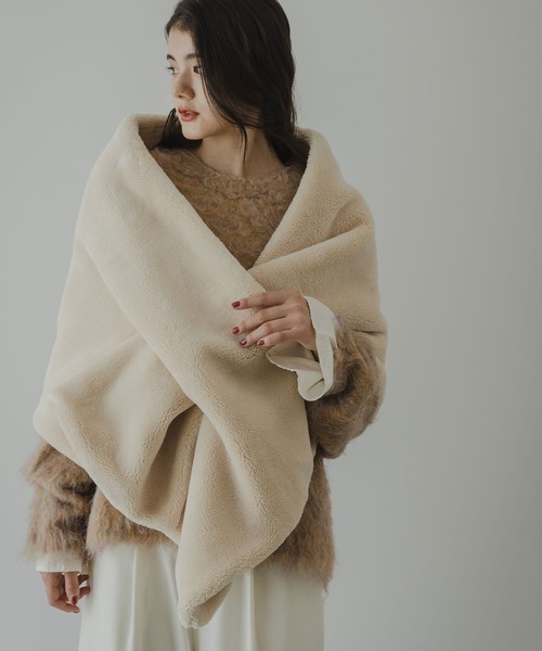 rectangle（レクタングル） ストール マフラー テディベアストール