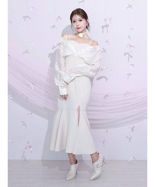 EATME（イートミー） ワンピース バイカラーマーメイドワンピース