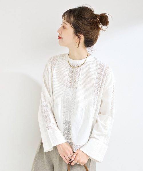 Fanaka（ファナカ） ブラウス シャツ 「WEB限定」手洗い可 / FANAKA