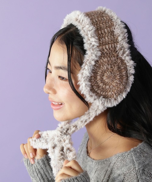 tiny tiny（ティニーティニー） 耳当て イヤーマフ ふわふちイヤーマフ