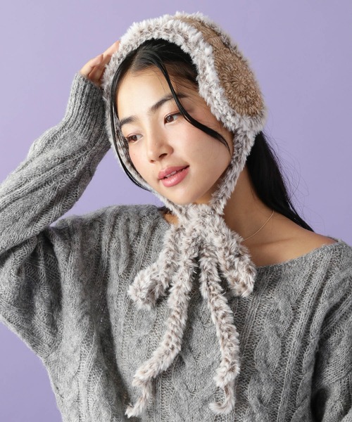 tiny tiny（ティニーティニー） 耳当て イヤーマフ ふわふちイヤーマフ