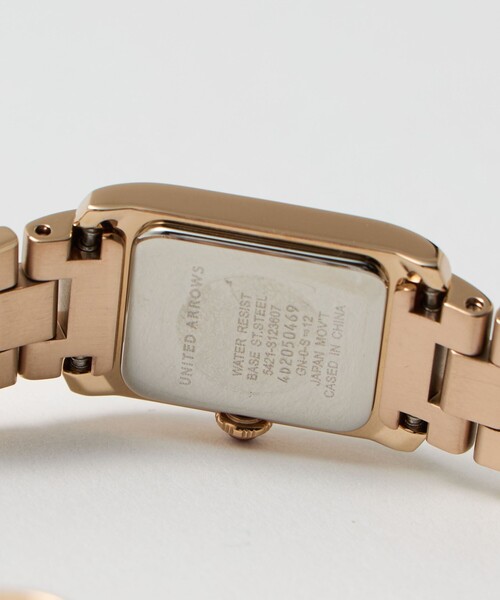 UNITED ARROWS（ユナイテッドアローズ） 腕時計 スクエア メタル