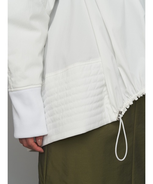 UN3D.（アンスリード） ブラウス シャツ PADDING HEM DESIGN SH