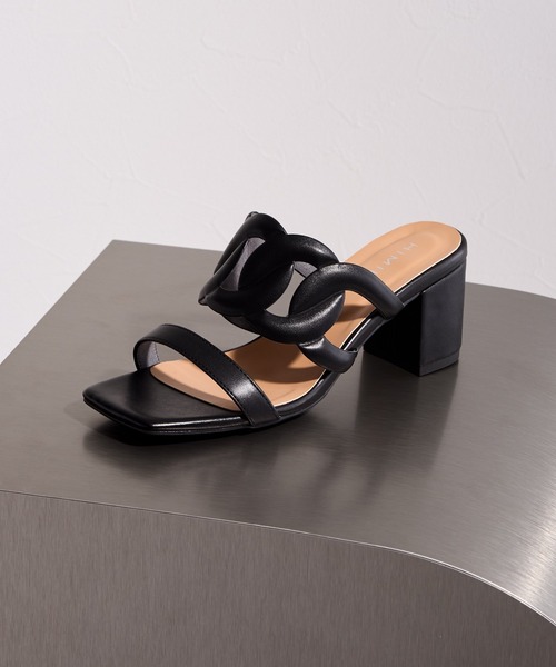 HIMIKO サンダル 「HIMIKO」「ZOZOTOWN限定」カットワークミュール