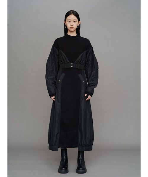 UN3D.（アンスリード） ワンピース LINER JACKET DOCKING JERSEY OP