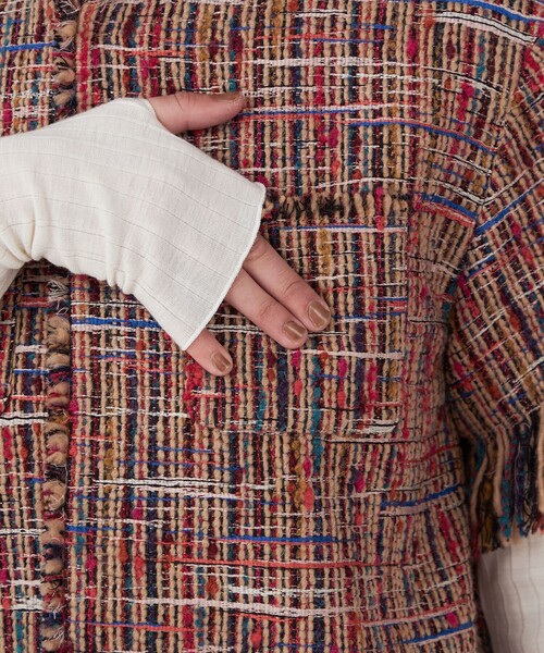 MACPHEE（マカフィー） ジャケット ノーカラージャケット マルチ