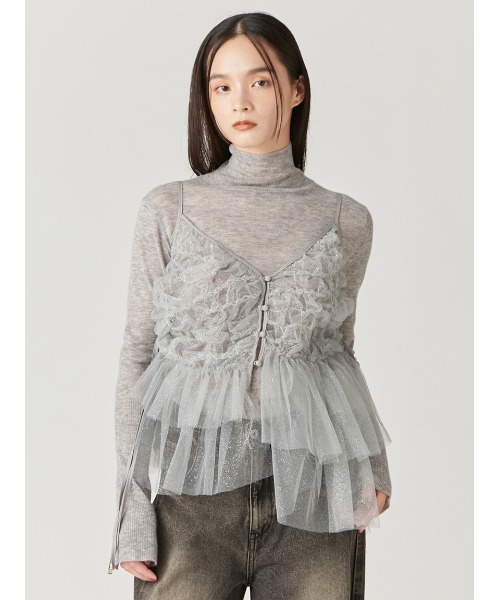 FRAY I.D（フレイ・アイディー） キャミソール アシメチュール