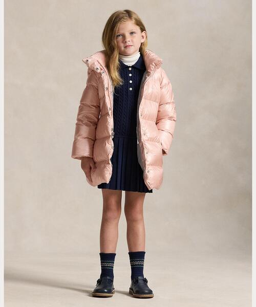 Polo Ralph Lauren Childrenswear ダウン アウター メタリック ダウン