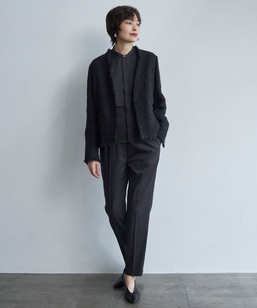 現行 icb BrightCrossノーカラージャケット パンツ 大きいサイズ icb