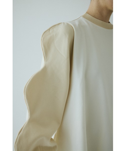 HeRIN.CYE ワンピース Mountain sleeve docking dress マウンテン