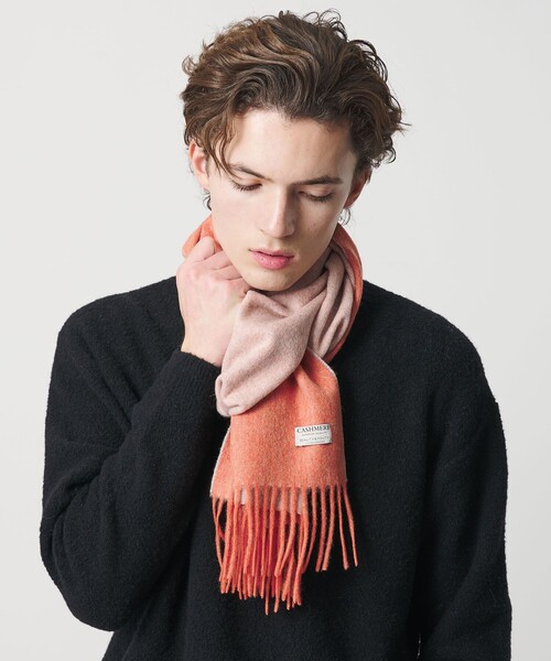 BEAUTY＆YOUTH UNITED ARROWS マフラー カシミヤ リバーシブル