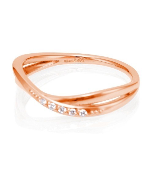 Canal4℃（カナルヨンドシー） 指輪 リング K10ピンクゴールド