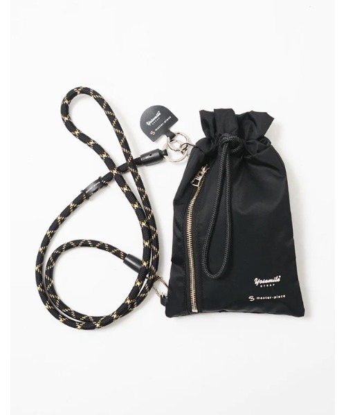 master-piece（マスターピース） YOSEMITE STRAP × モバイルストラップ