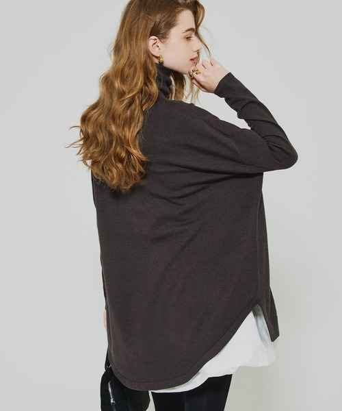 coca（コカ） ニット セーター テールカットタートルネック ニット