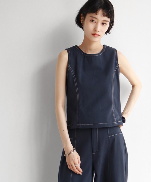 NOGLE タンクトップ ノースリーブ 「NOGLE/ノグル」ステッチノースリー