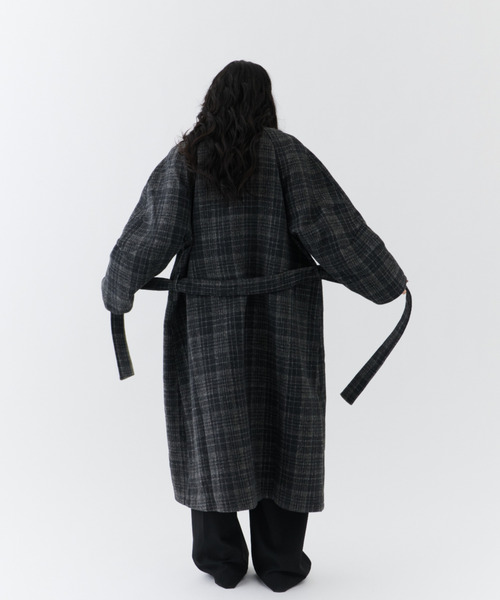 NUJOH モッズコート コート Classic Check Long Coat / クラシック