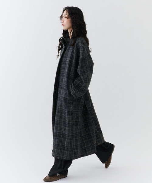 NUJOH モッズコート コート Classic Check Long Coat / クラシック