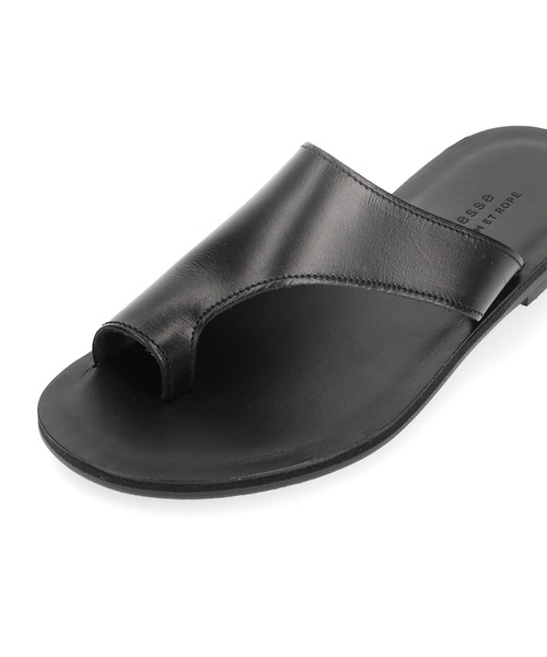 ADAM ET ROPE'（アダムエロペ） サンダル レザートングサンダル メンズ