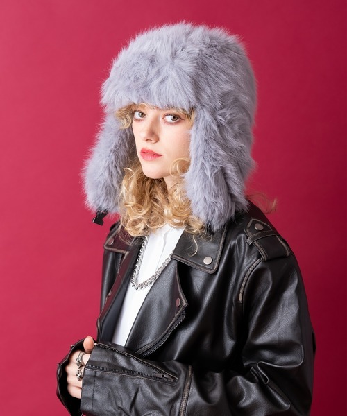 キャップ 帽子 an meets zakka ファーフライトキャップ メンズ