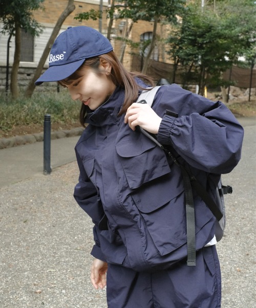 BROKEN BASE（ブロークンベース） ナイロンジャケット マルチポケット