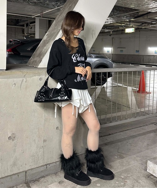 sedacle girl（セダクルガール） レッグウォーマー フェイクファー