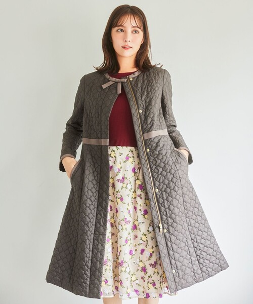 TOCCA（トッカ） ダウンコート ダウンジャケット CLOVER CARPET キルト