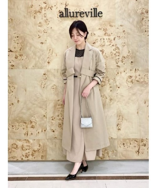 allureville（アルアバイル） トレンチコート コート マルタンガル