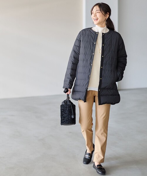 ANY（エニィ） ダウンコート ダウンジャケット フレンチダウンロング