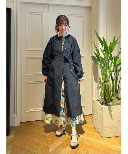 allureville（アルアバイル） ノーカラーコート コート コットン