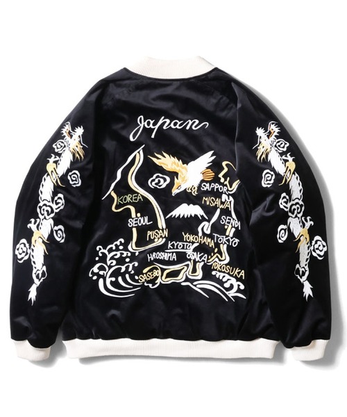 HOUSTON（ヒューストン） スカジャン 別珍スカジャン(MAP) メンズ