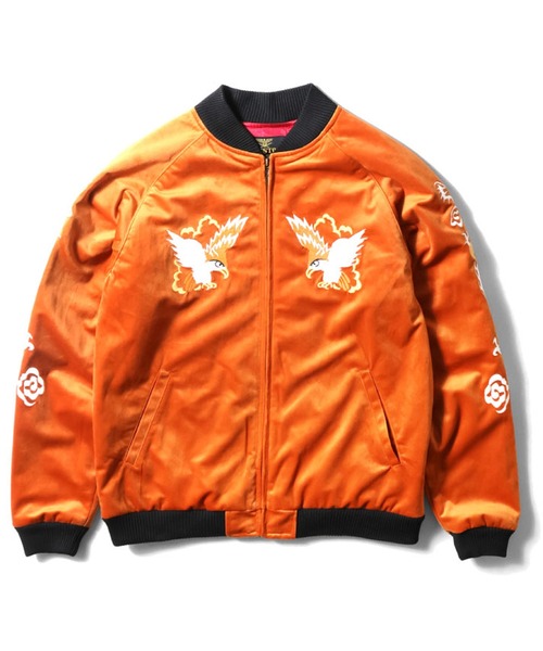 ISSUETHINGS wagamama別注 ダメージ加工スカジャン ZOZOTOWN Yahoo!店