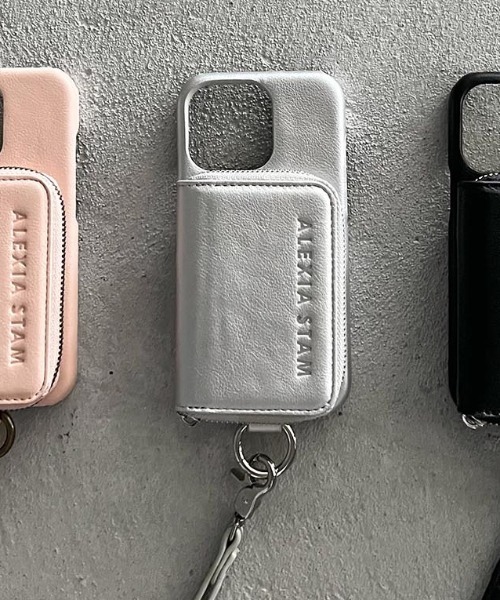 ALEXIA STAM（アリシアスタン） スマホケース Eco Leather iPhone Case