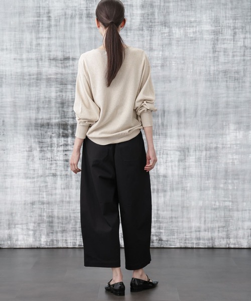 Apo（s）ture チノパン DUA-001/チノワンタックサルエルパンツ